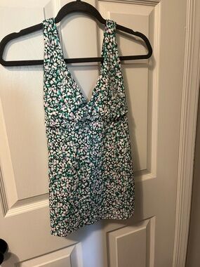 Athleta plunge tankini top
